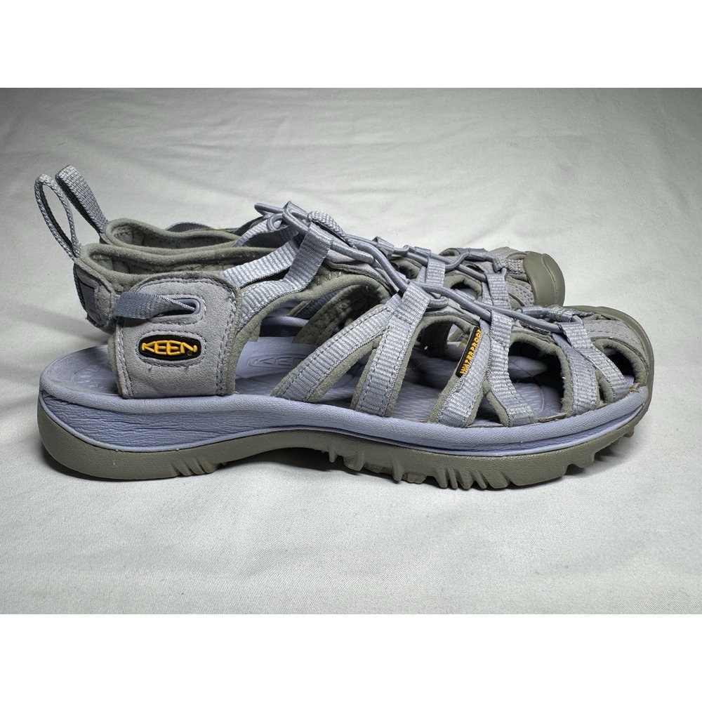 Keen Whisper‎ Women's Trail/Water Sandals size 8 Blue Shadow/Alloy